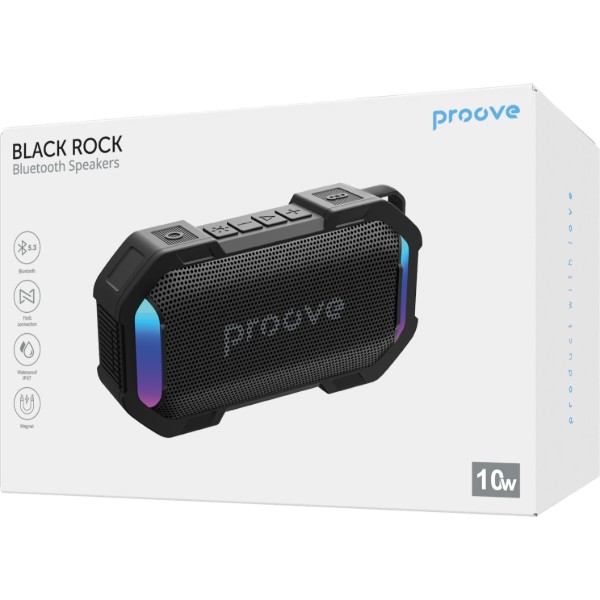 Фото - Портативная акустика Proove Black Rock 10W (APP) (PSBK08117201)